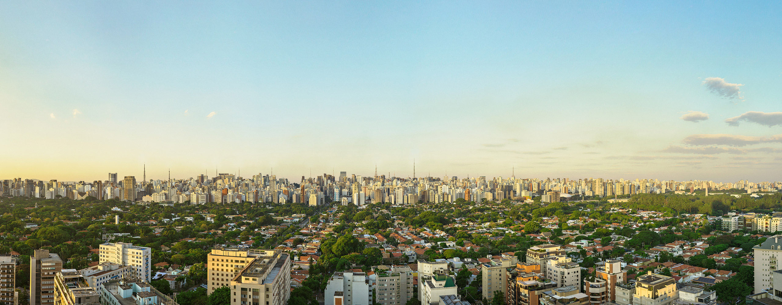 Visão Panorâmica Orla Paulistana