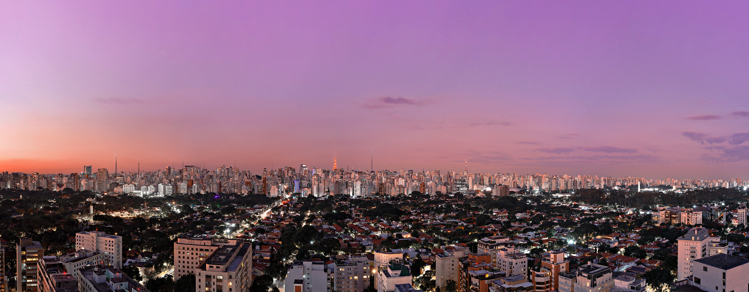 Visão Panorâmica Orla Paulistana